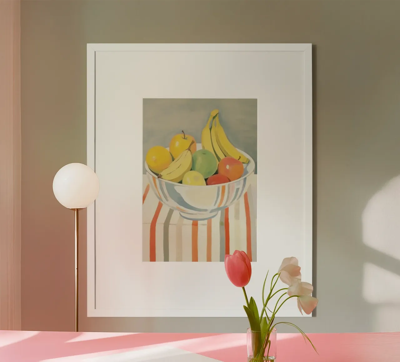 Boho Bella Vita 13 Fruits 3 poster con telaio in alluminio da Boho Print Collection