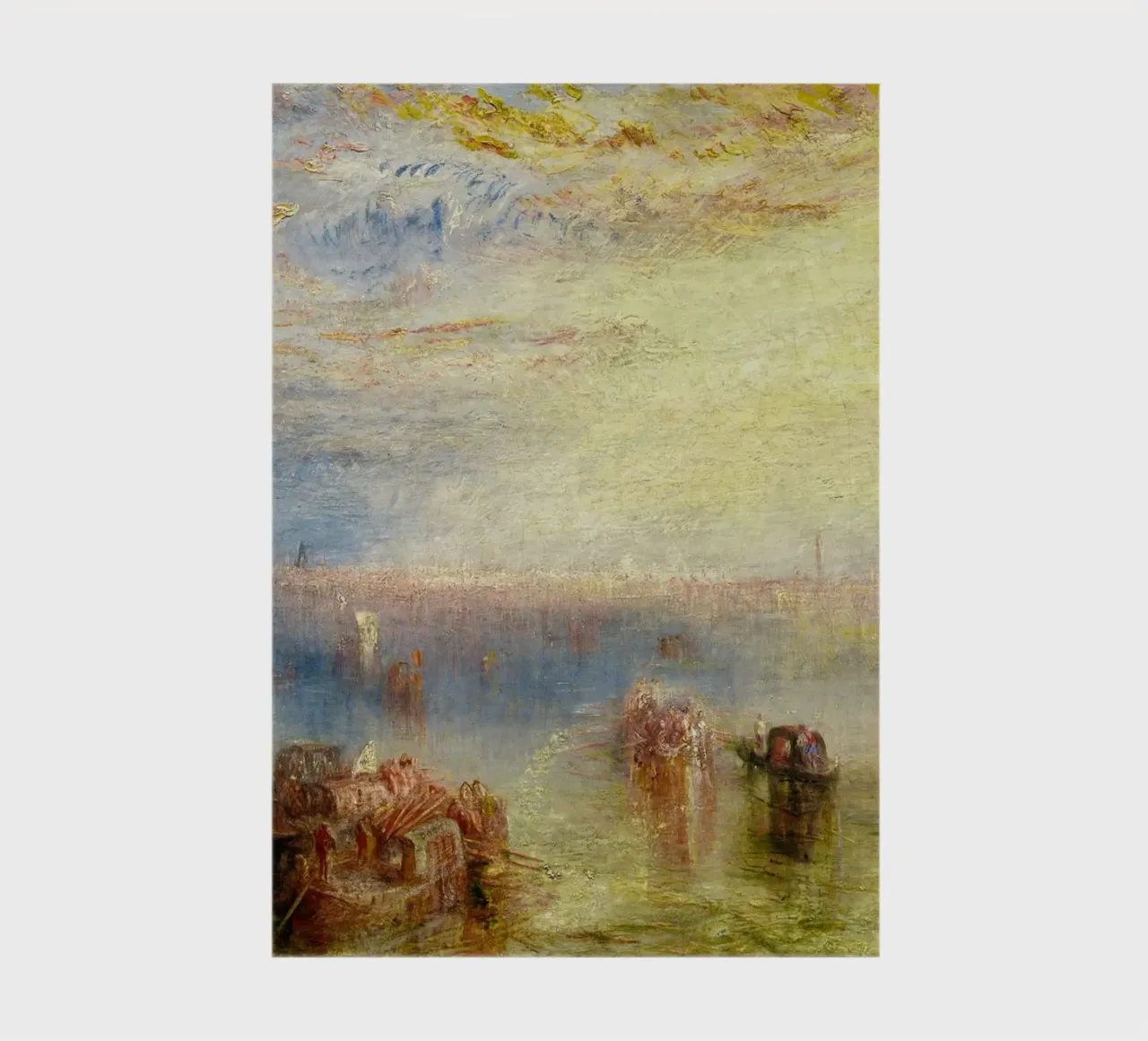 William Turner - Approach to Venice notebook by ARTOTHEK