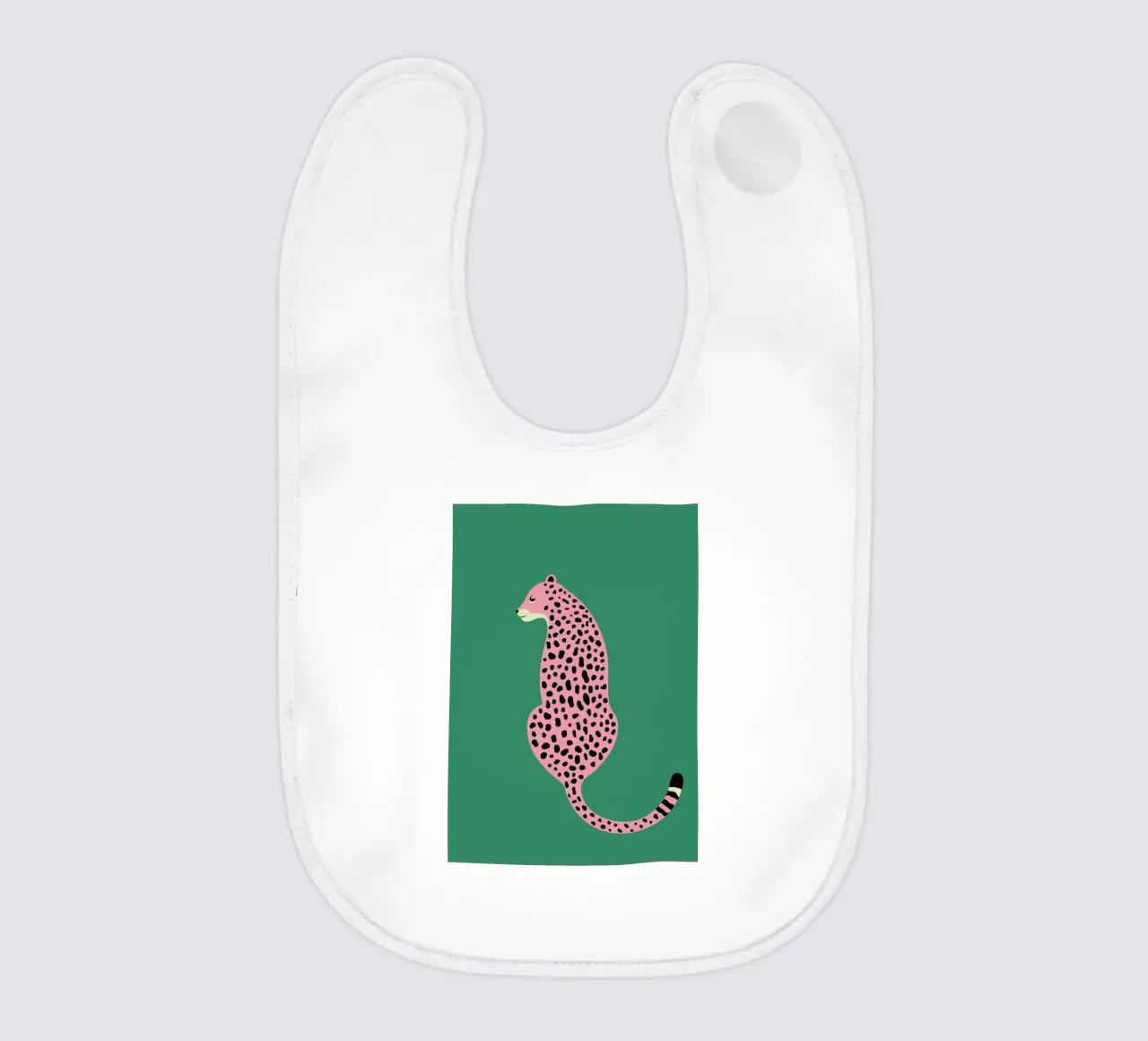 Estampado de guepardo, estampado de leopardo rosa, decoración boho para el hogar babero de pdigitalprints
