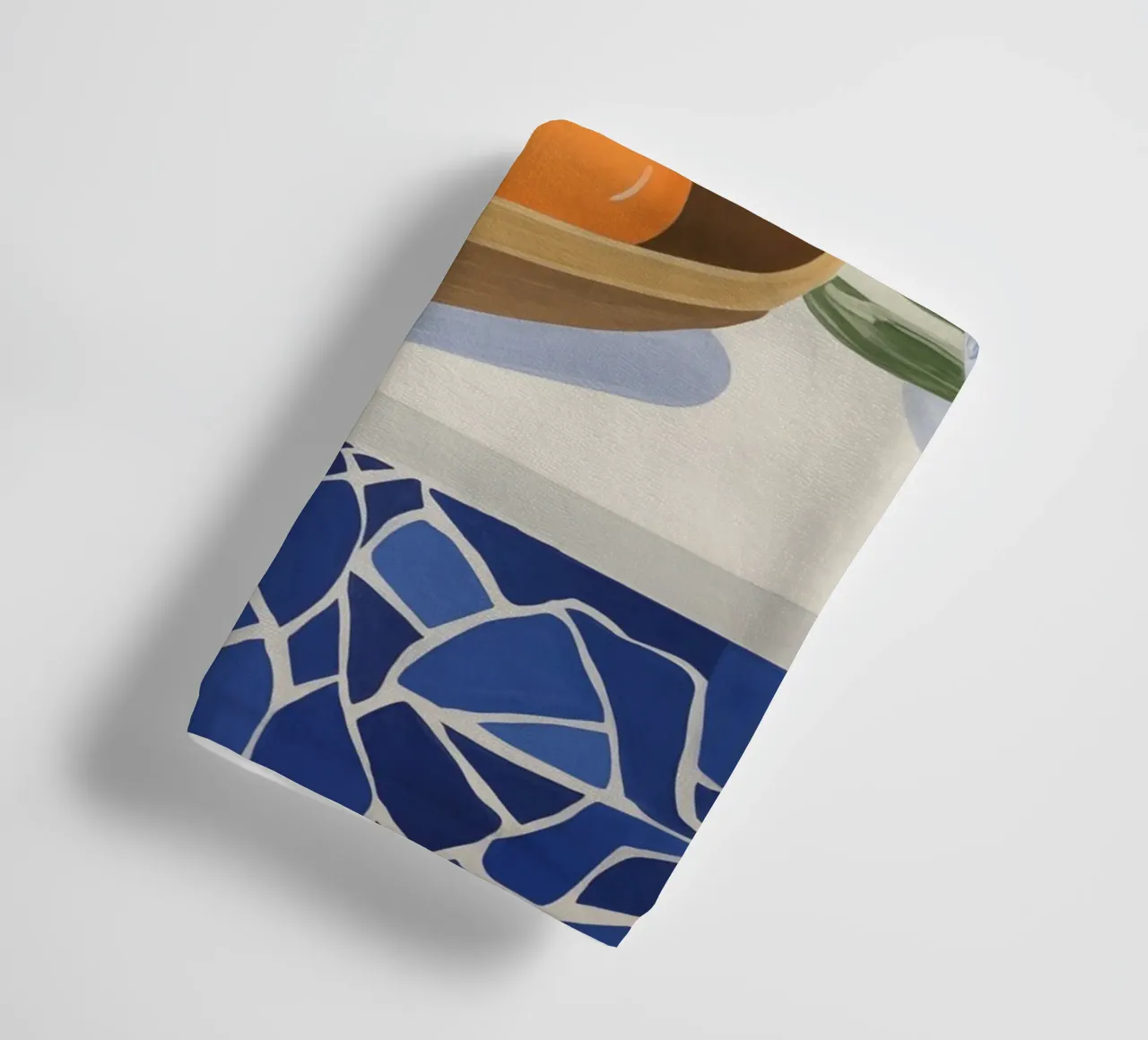Boho Bella Vita 13 Fruits 4 asciugamano da bagno da Boho Print Collection