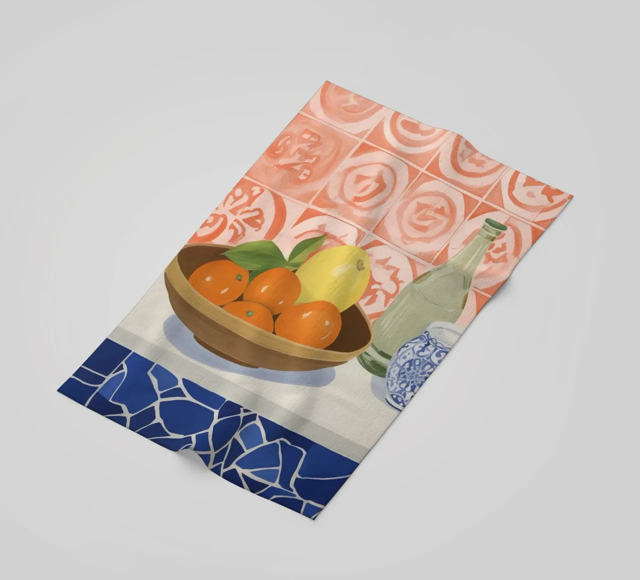 Boho Bella Vita 13 Fruits 4 telo mare da Boho Print Collection