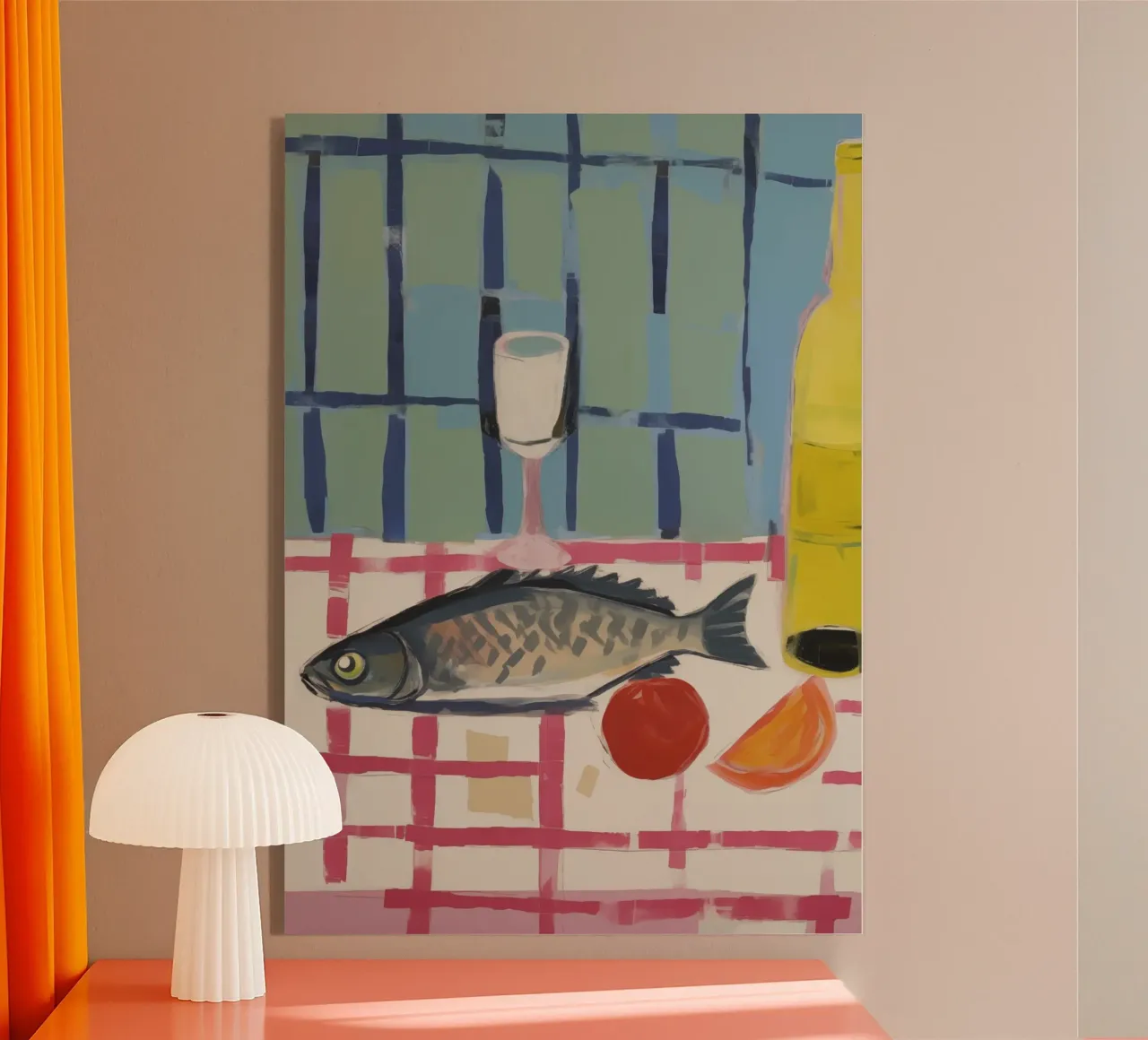 Boho Bella Vita 14 Table 2 plexiglass da Boho Print Collection