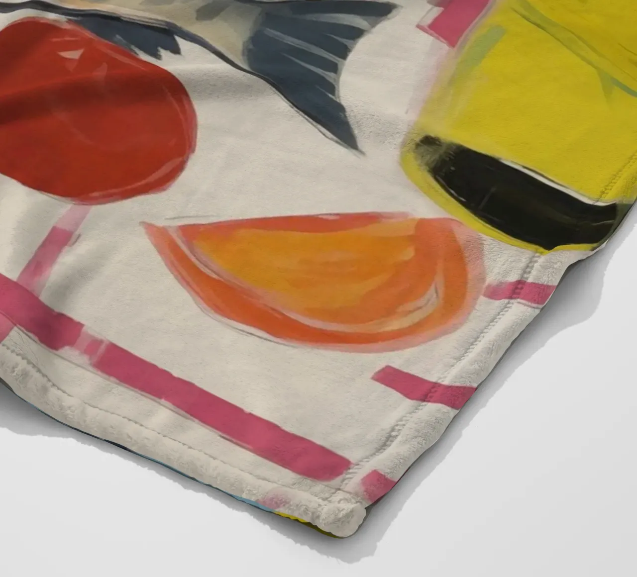 Boho Bella Vita 14 Table 2 coperta in pile da Boho Print Collection
