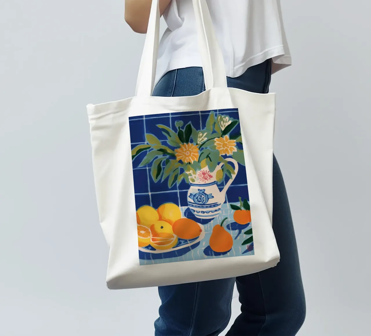Boho Bella Vita 14 Table 3 borsa in juta da Boho Print Collection
