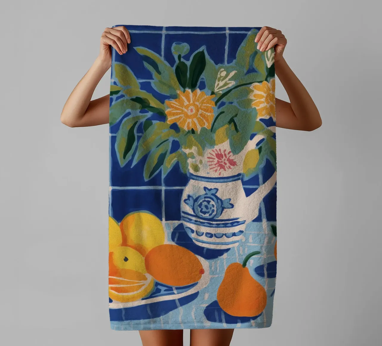 Boho Bella Vita 14 Table 3 asciugamano da bagno da Boho Print Collection
