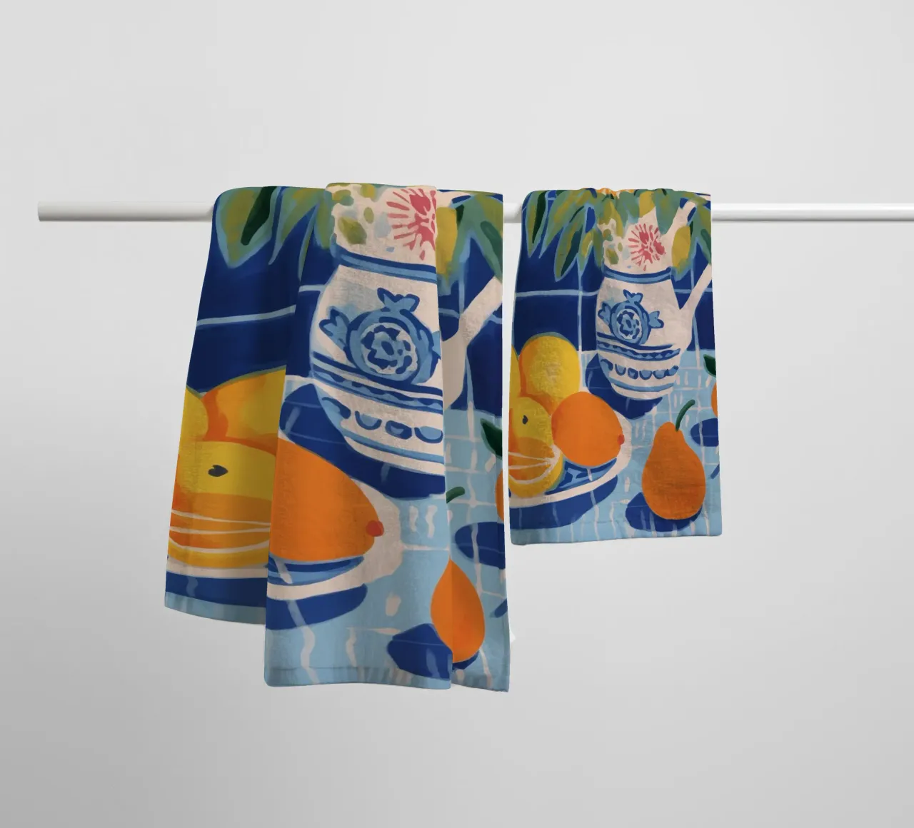Boho Bella Vita 14 Table 3 asciugamano da bagno da Boho Print Collection