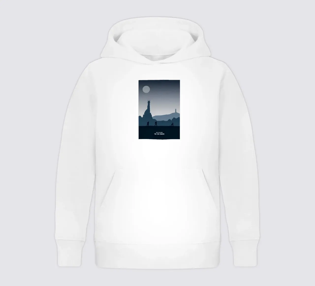 Lord of the Rings Poster 3 felpa bambino con cappuccio da TheArtstudio