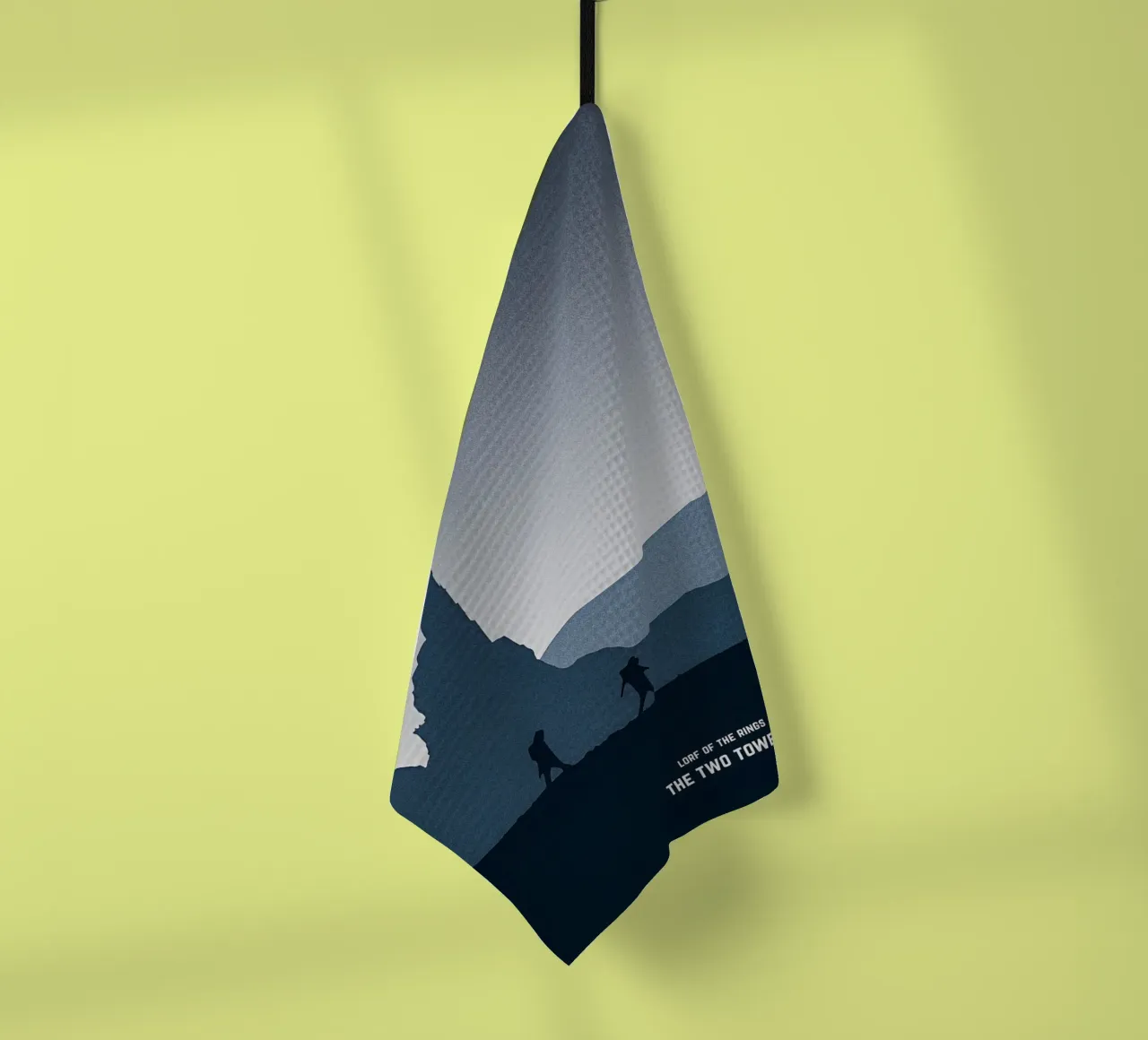 Lord of the Rings Poster 3 tea towel by TheArtstudio