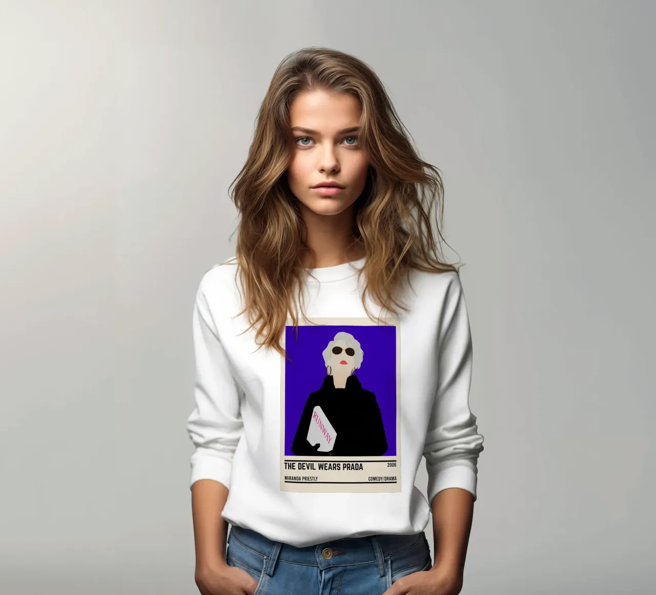 Miranda Priestly The Devil Wears Prada felpa da TheArtstudio