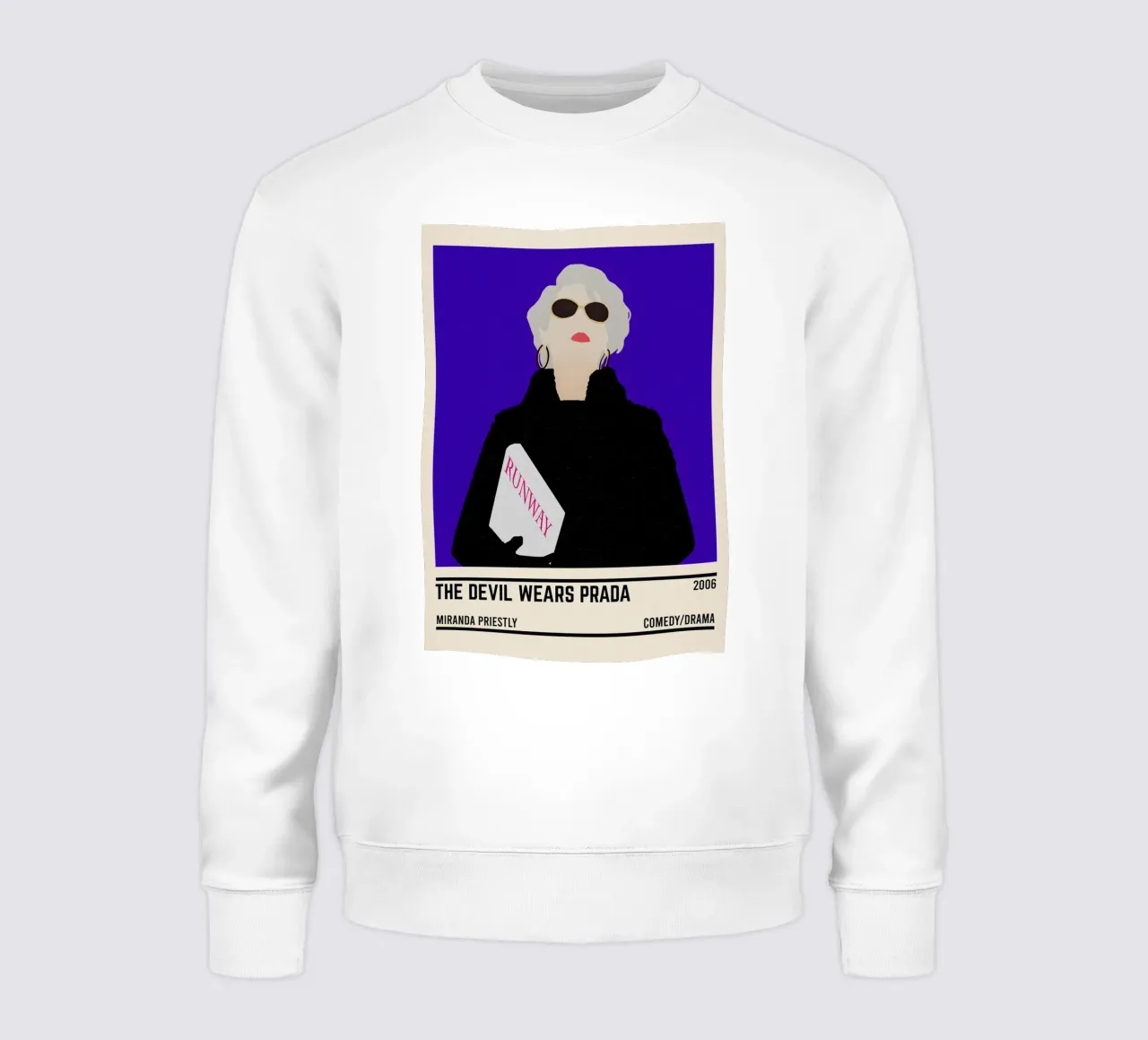 Miranda Priestly The Devil Wears Prada felpa da TheArtstudio