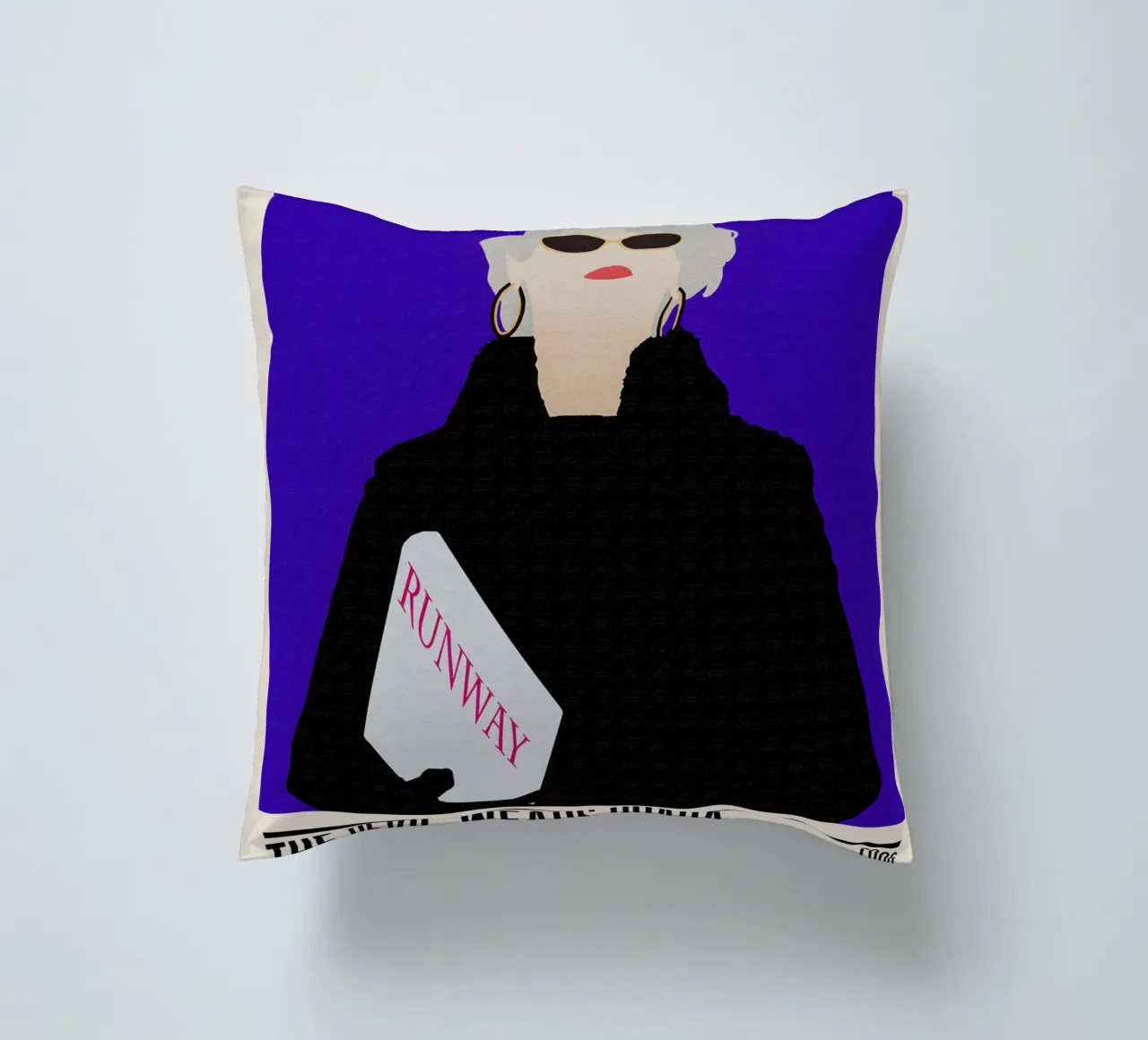 Miranda Priestly The Devil Wears Prada cuscino da TheArtstudio
