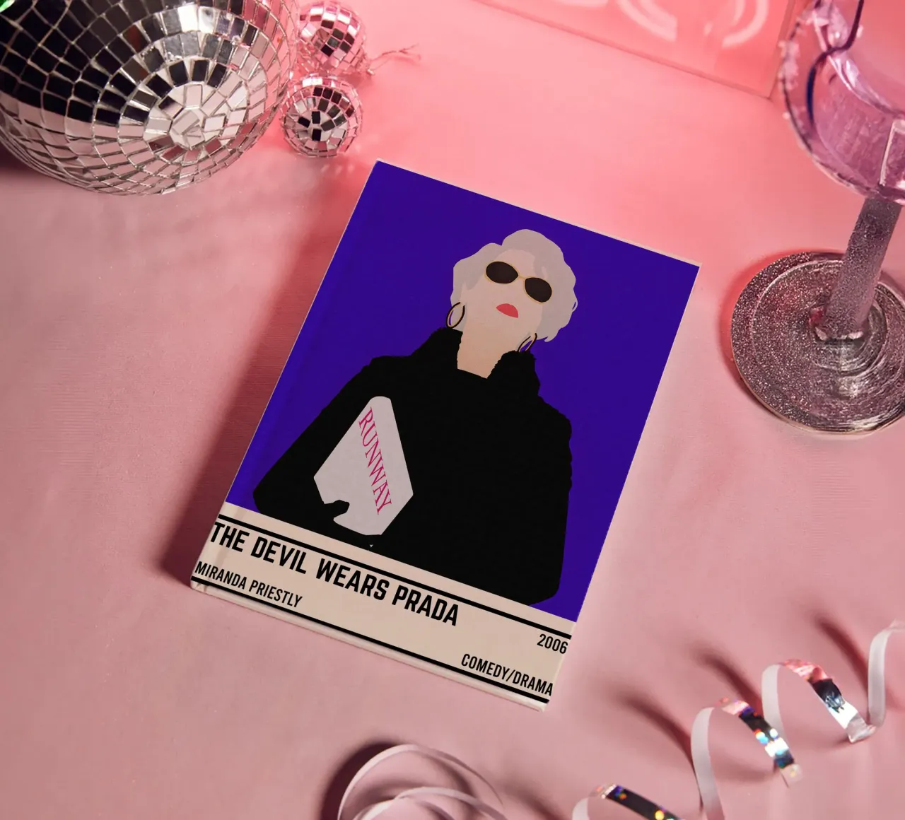 Miranda Priestly The Devil Wears Prada notebook by TheArtstudio