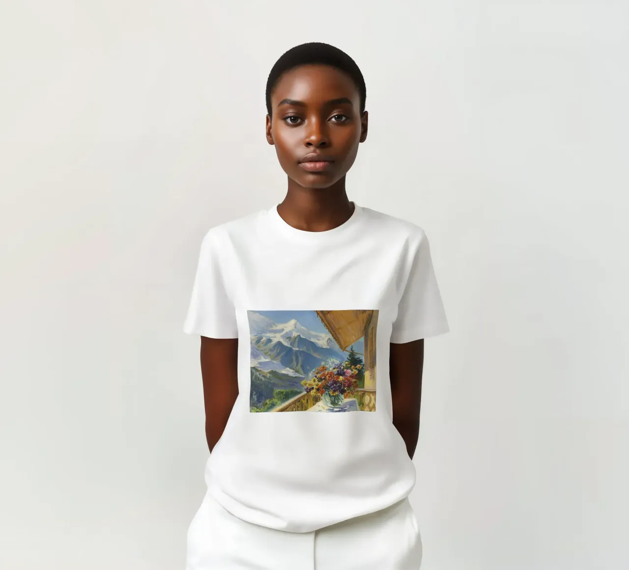 Konstantin Alexandr Weshchhilov - Monte Bianco t-shirt da ARTOTHEK