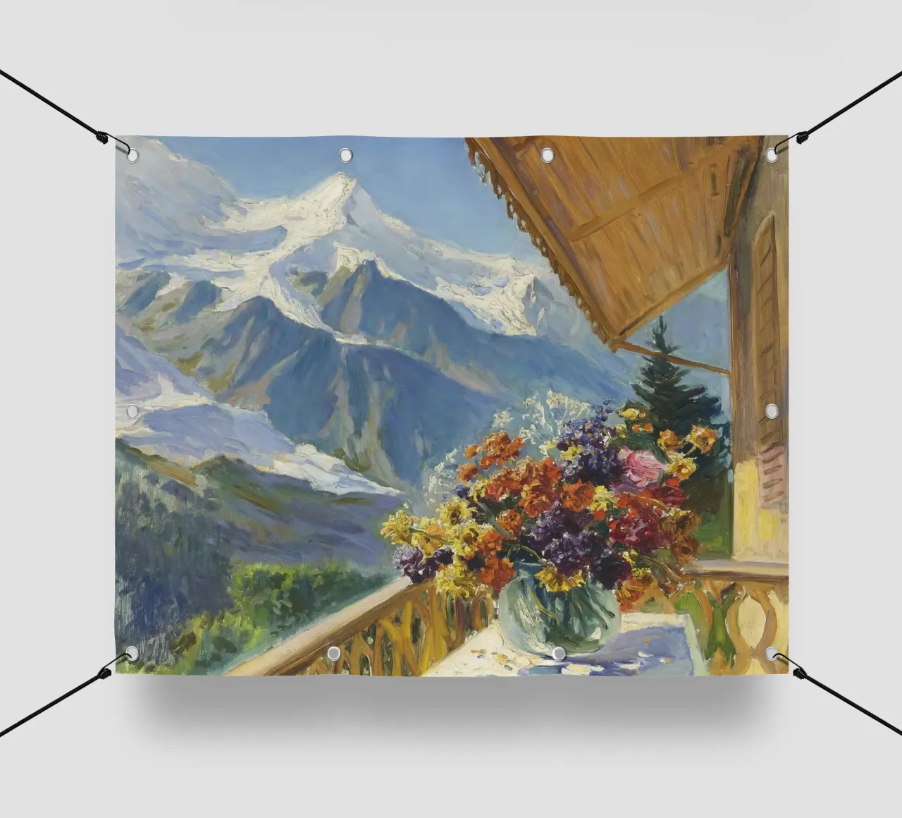 Konstantin Alexandr Weshchhilov - Monte Bianco telo in pvc da ARTOTHEK