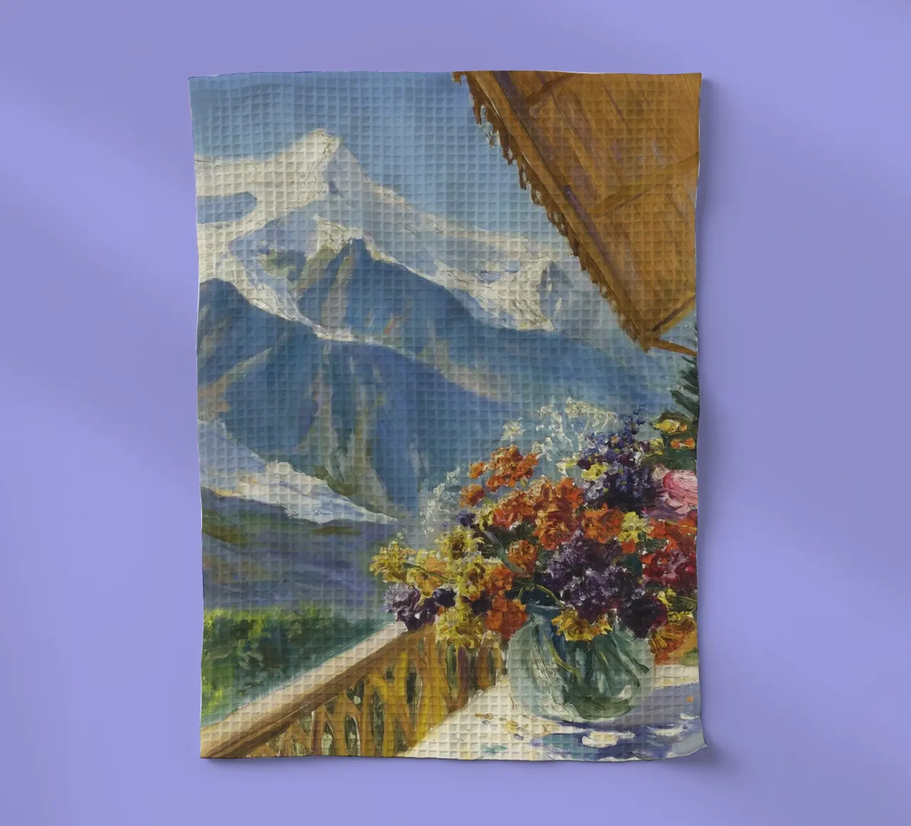 Konstantin Alexandr Weshchhilov - Monte Bianco canovaccio da cucina da ARTOTHEK