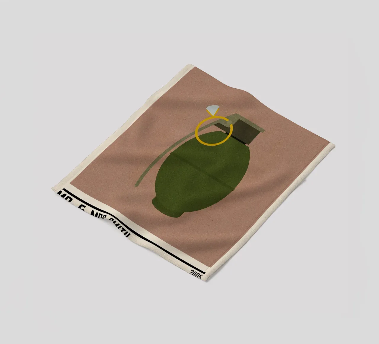 Mr & Mrs Smith coperta in pile da TheArtstudio