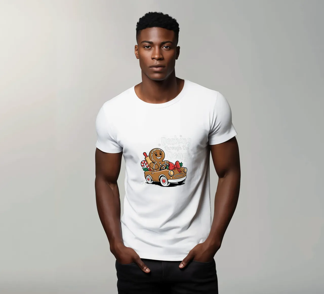 Dashing through the Dough t-shirt da edsonramosart