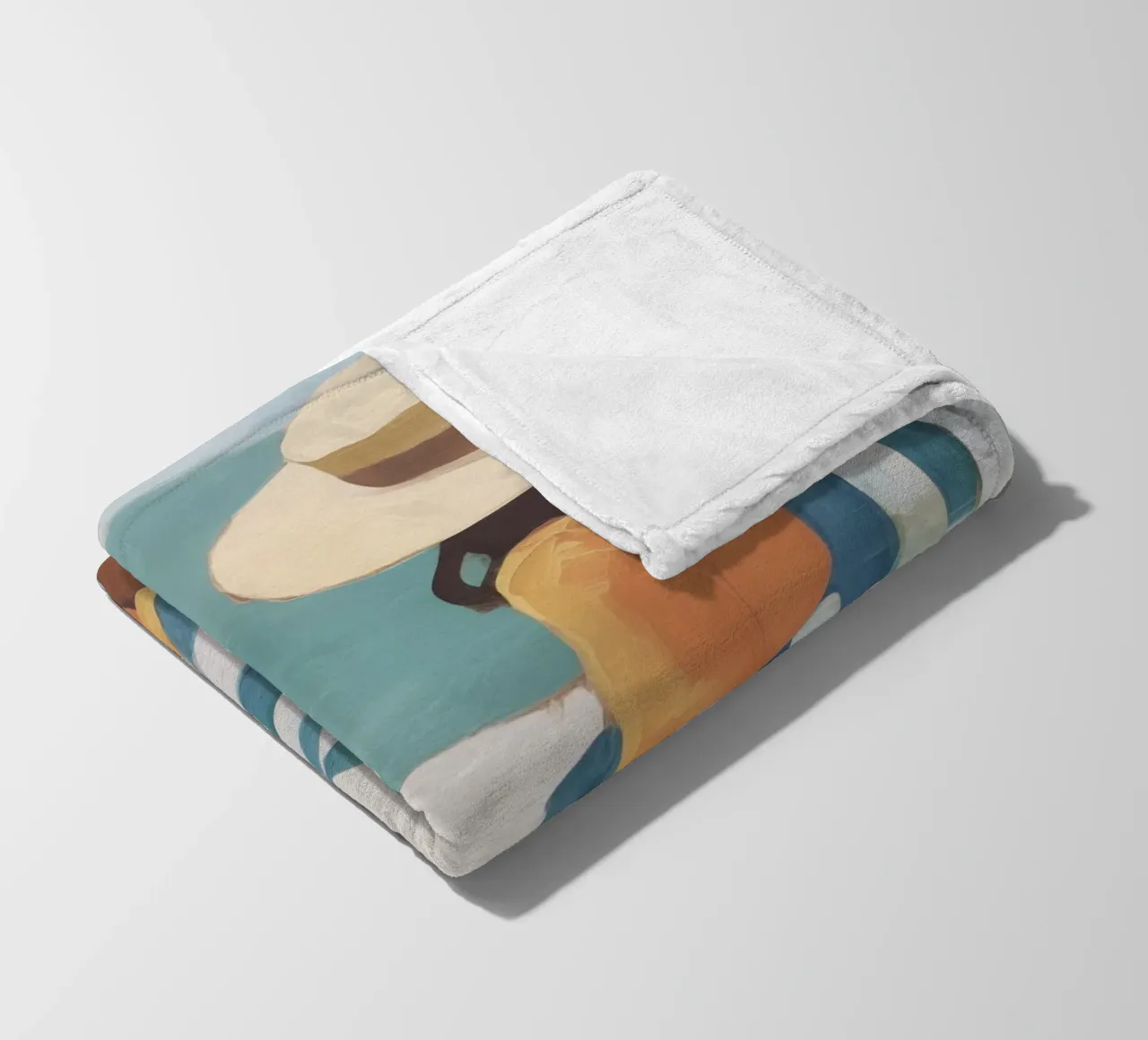 Boho Bella Vita 15 People 3 coperta in pile da Boho Print Collection