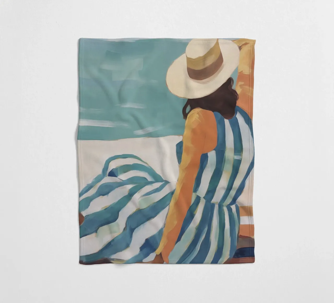 Boho Bella Vita 15 People 3 coperta in pile da Boho Print Collection