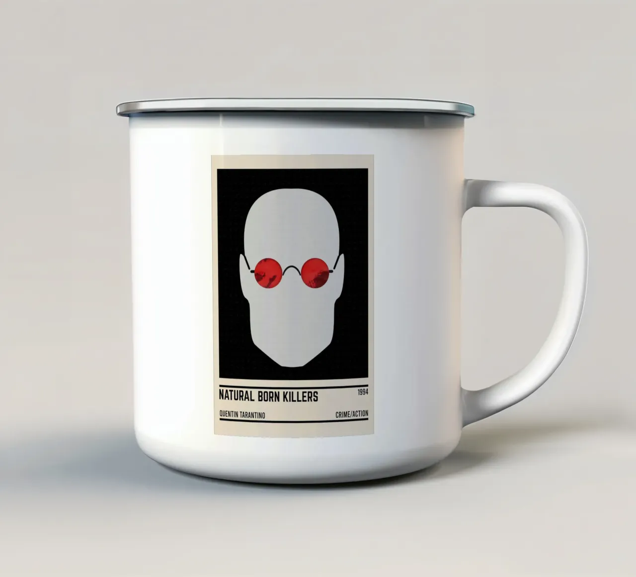 Natural Born Killers tazza in smalto da TheArtstudio