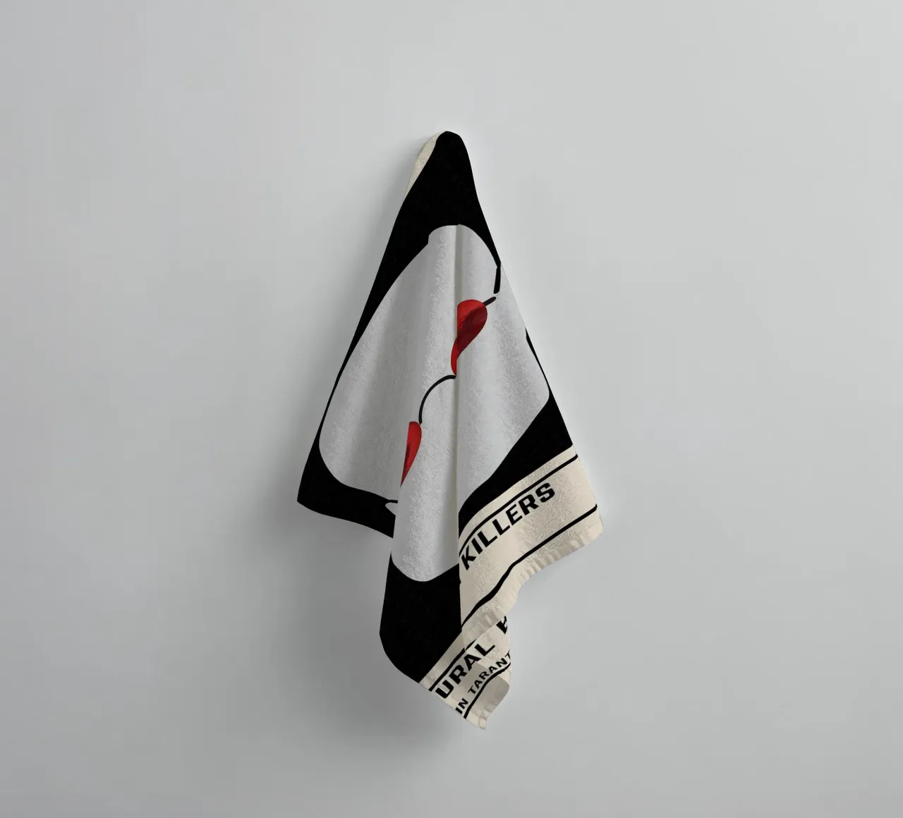 Natural Born Killers asciugamano da bagno da TheArtstudio