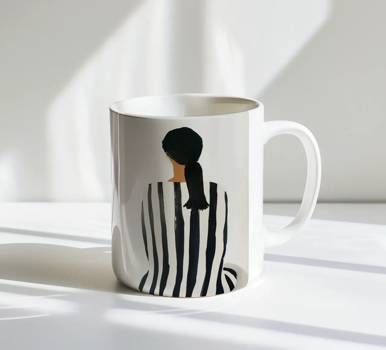 Boho Bella Vita 15 People 4 tazza in ceramica da Boho Print Collection