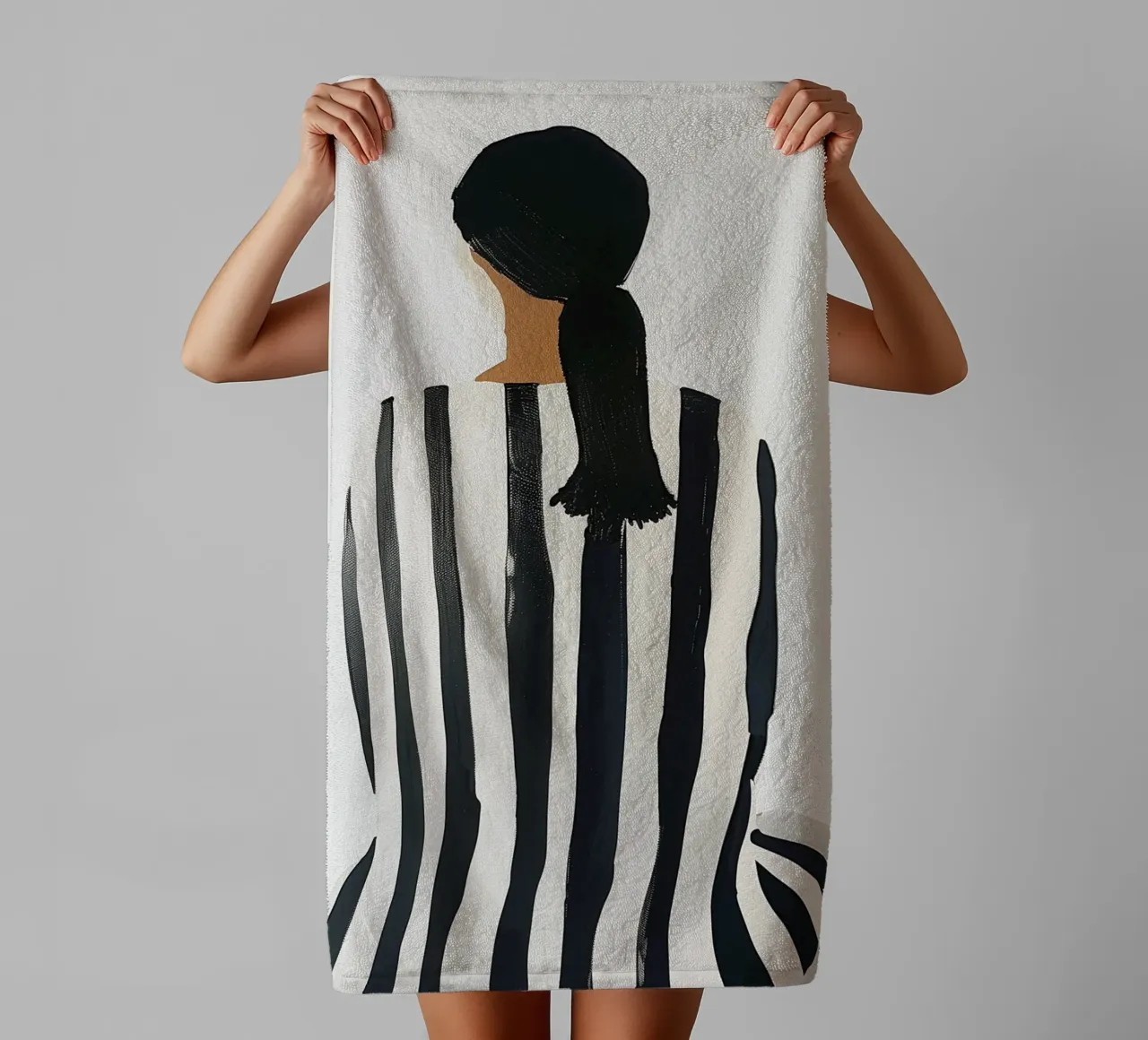 Boho Bella Vita 15 People 4 asciugamano da bagno da Boho Print Collection