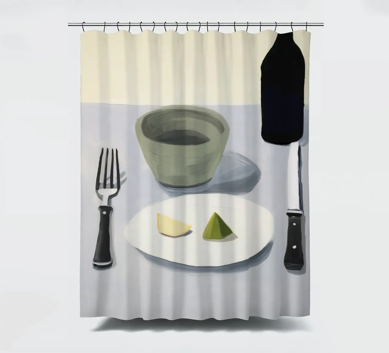 Boho Bella Vita 16 Table 2 tenda da doccia da Boho Print Collection