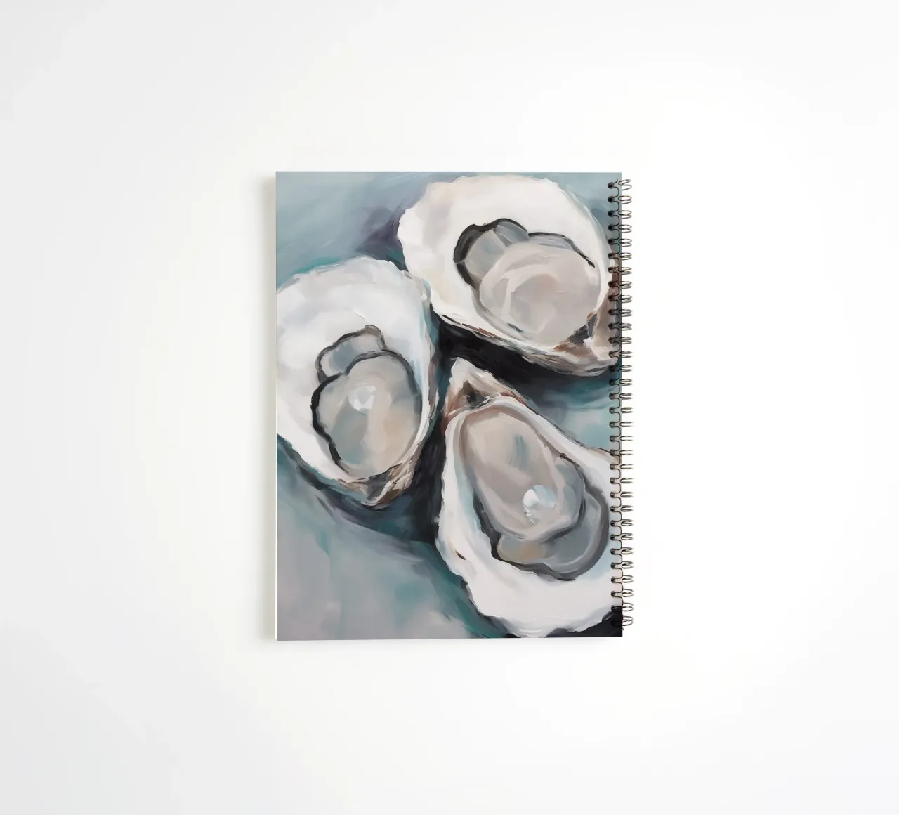 Boho Bella Vita 16 Table 4 spiral notebook by Boho Print Collection