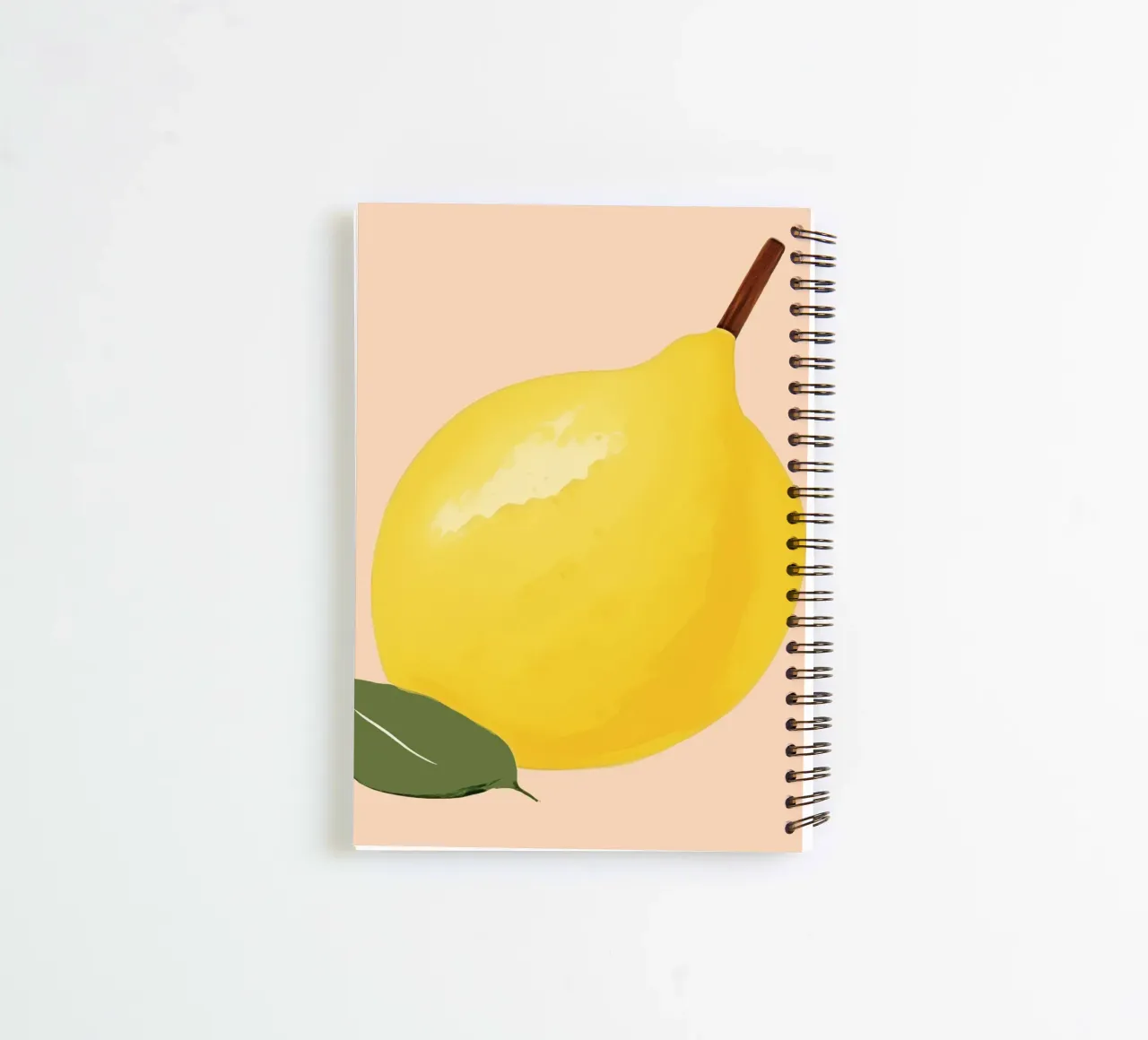 Boho Bella Vita 17 Lemons 1 spiral notebook by Boho Print Collection
