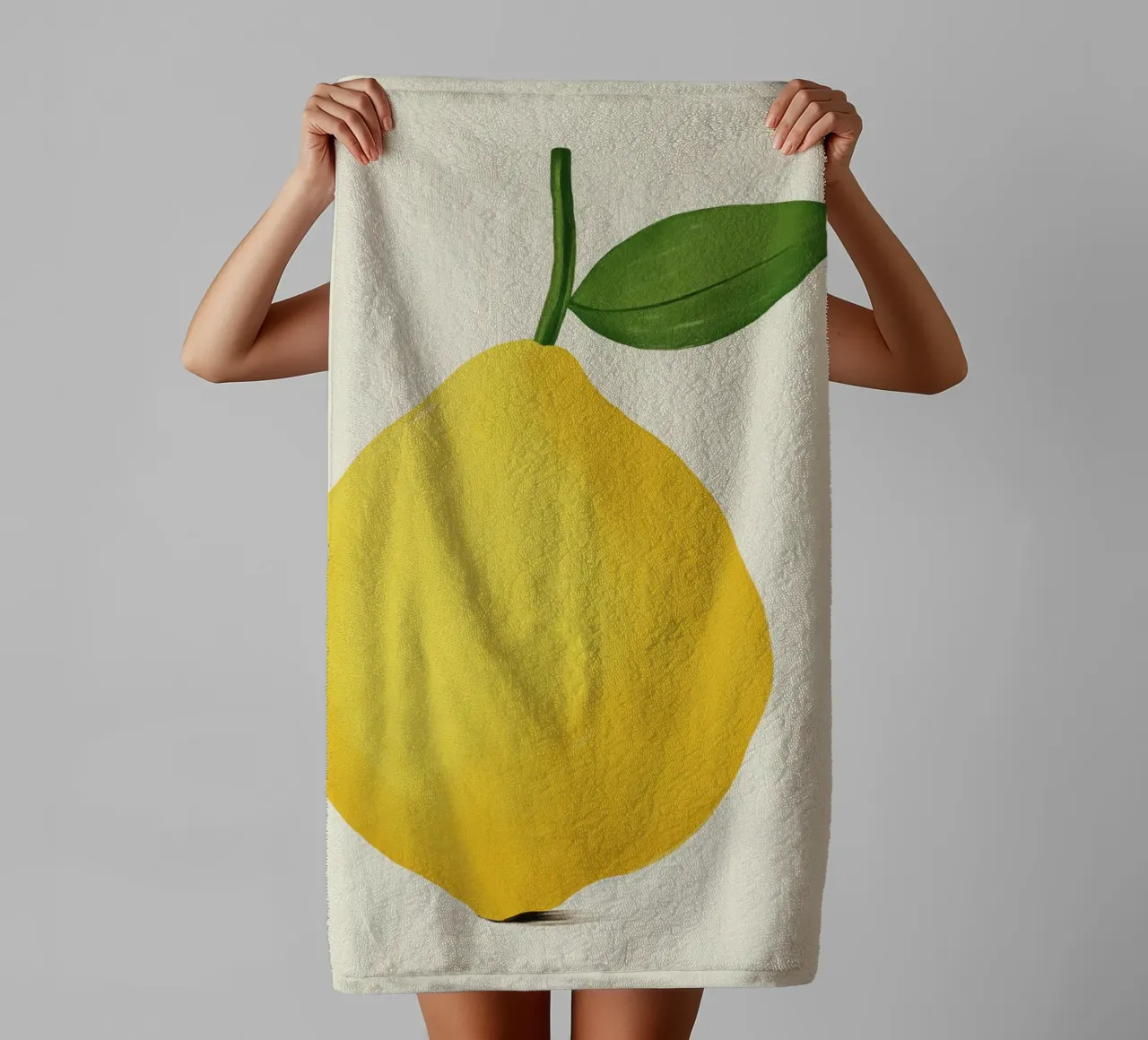 Boho Bella Vita 17 Lemons 2 Handtuch von Boho Print Collection