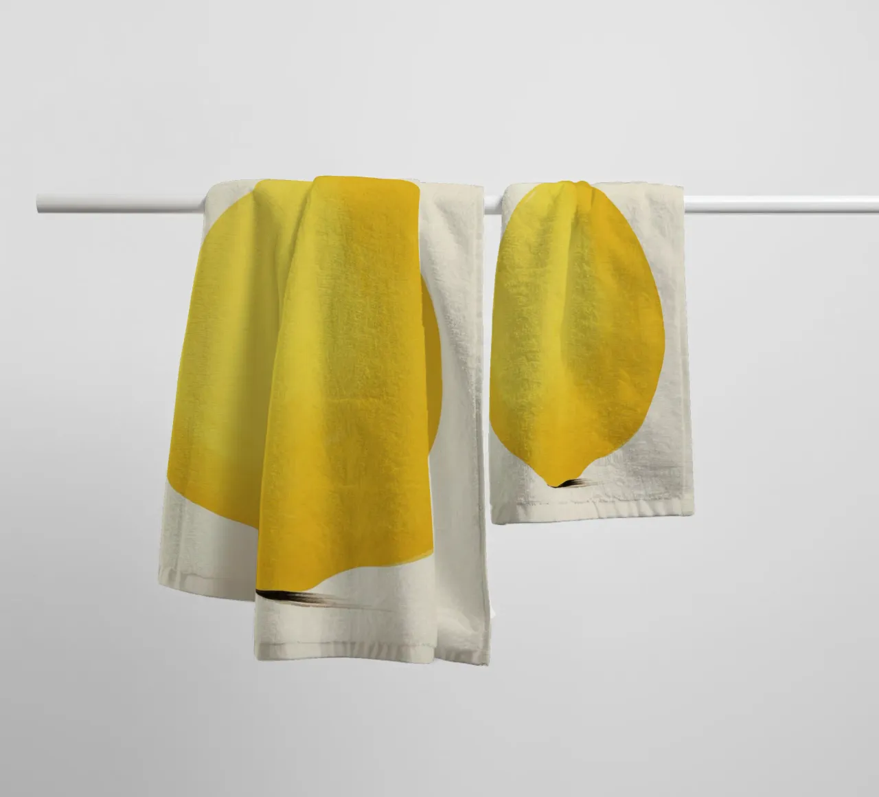 Boho Bella Vita 17 Lemons 2 towel by Boho Print Collection