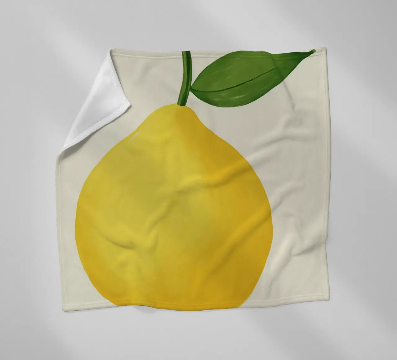 Boho Bella Vita 17 Lemons 2 coperta in pile da Boho Print Collection