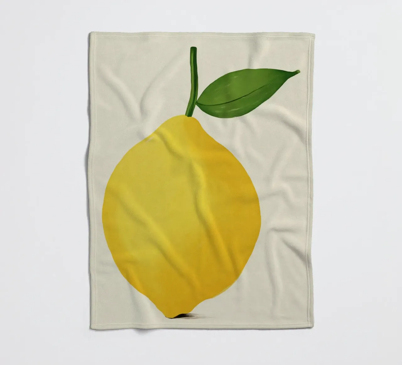 Boho Bella Vita 17 Lemons 2 coperta in pile da Boho Print Collection
