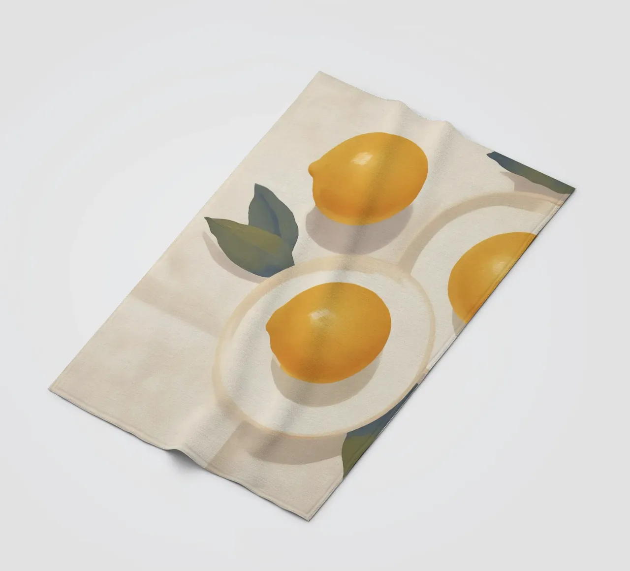 Boho Bella Vita 17 Lemons 3 coperta in pile da Boho Print Collection