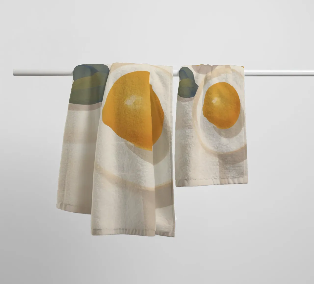 Boho Bella Vita 17 Lemons 3 asciugamano da bagno da Boho Print Collection