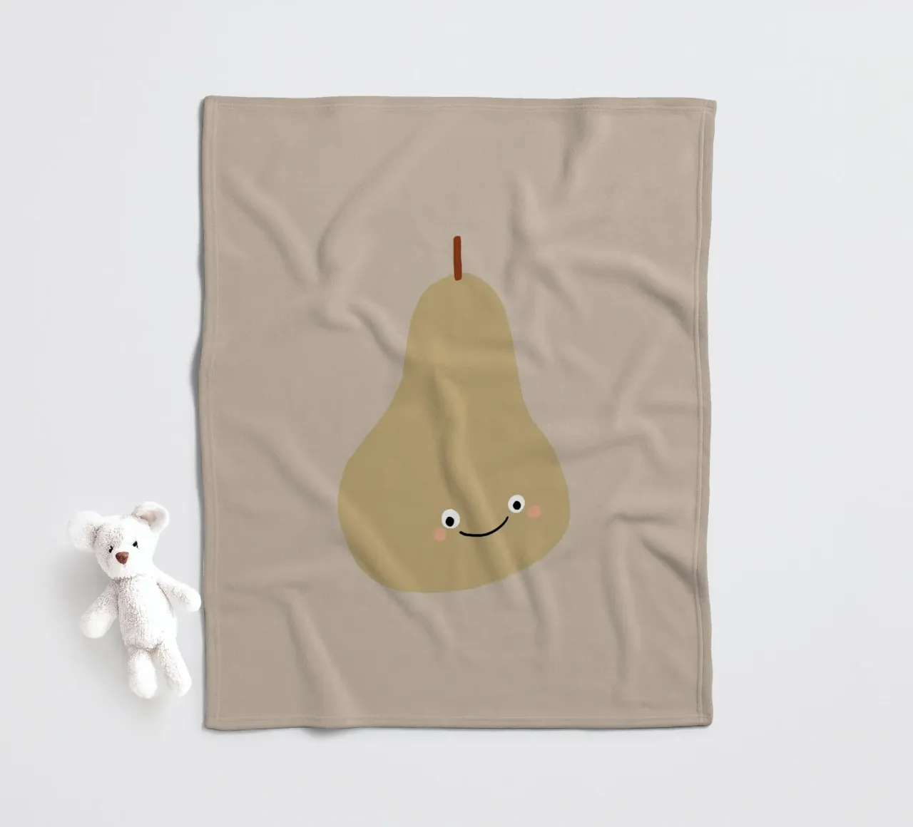 Pear coperta in pile da AleksandraAnna