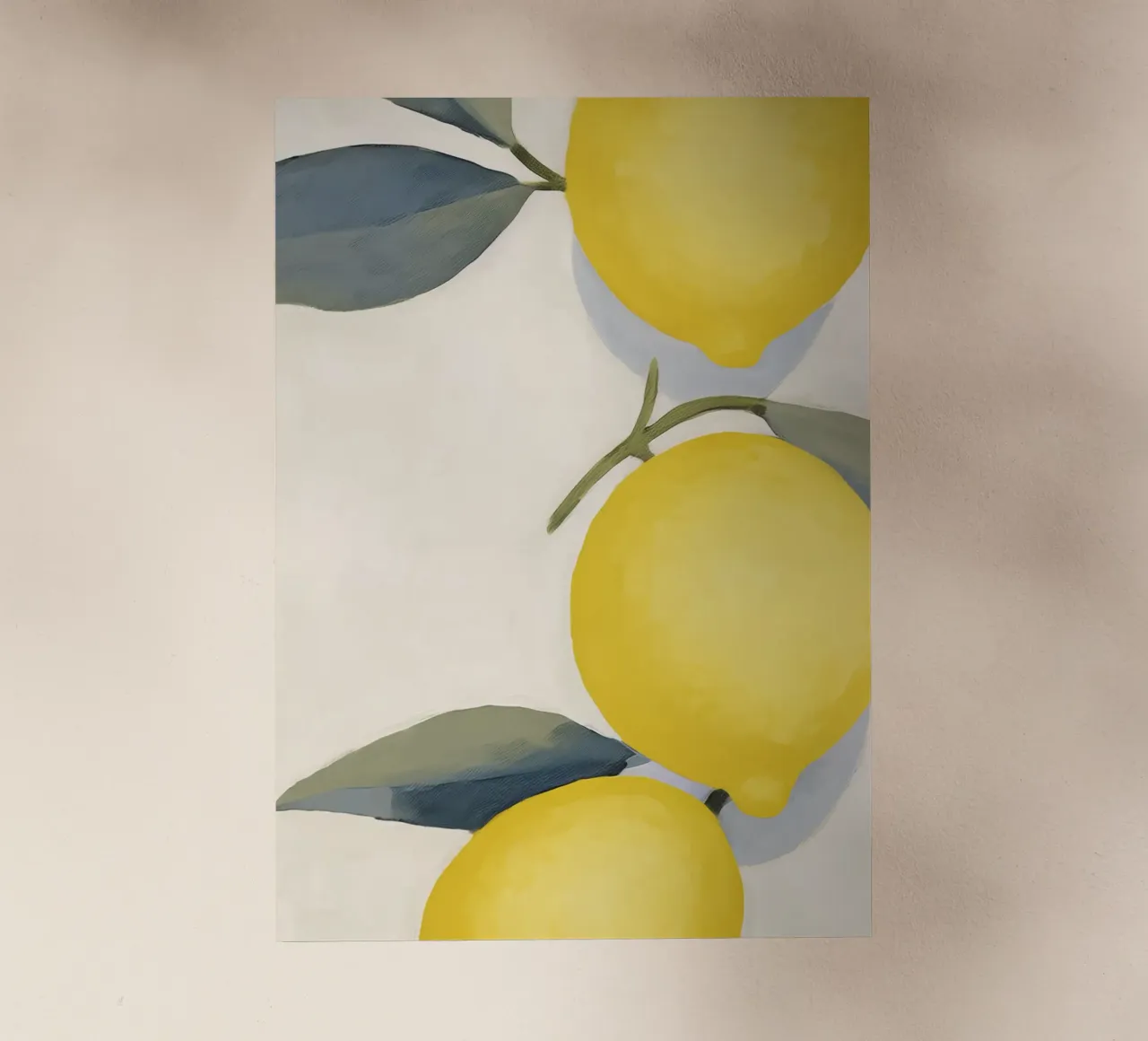 Boho Bella Vita 17 Lemons 4 pellicola backlit da Boho Print Collection