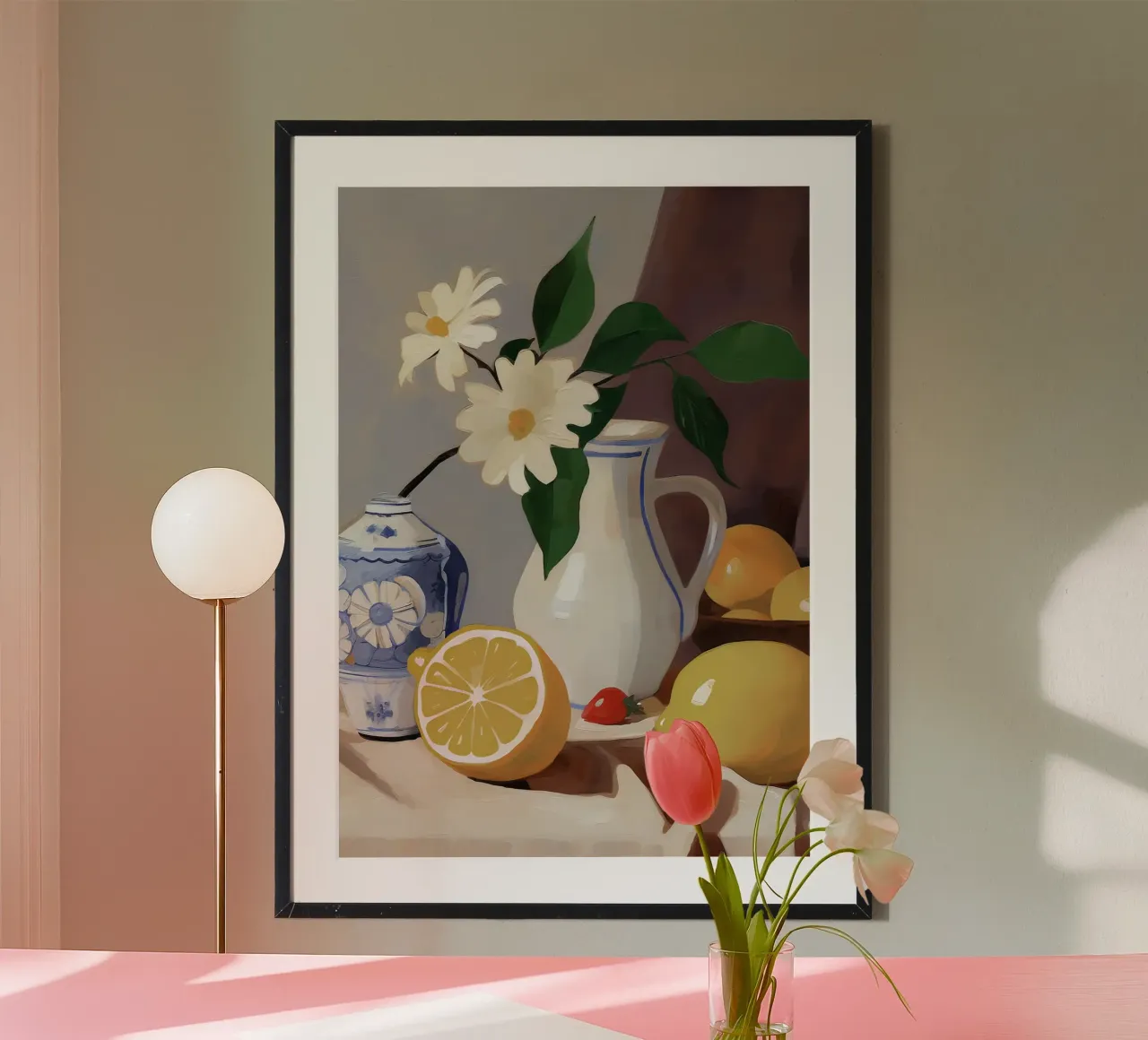 Boho Bella Vita 18 Table 1 poster de Boho Print Collection