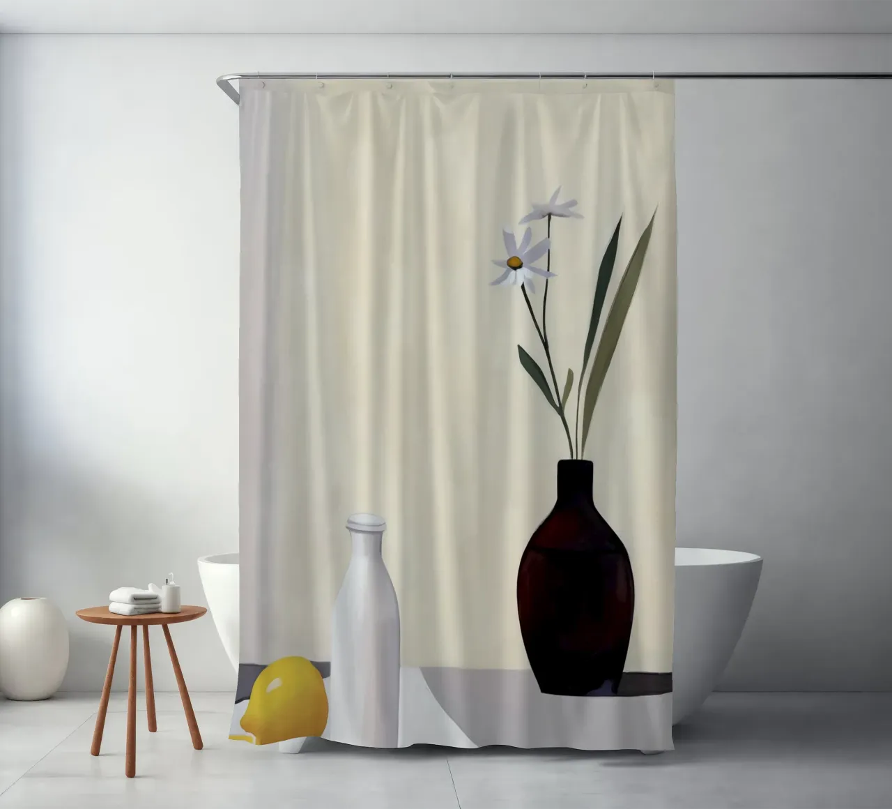 Boho Bella Vita 18 Table 2 tenda da doccia da Boho Print Collection