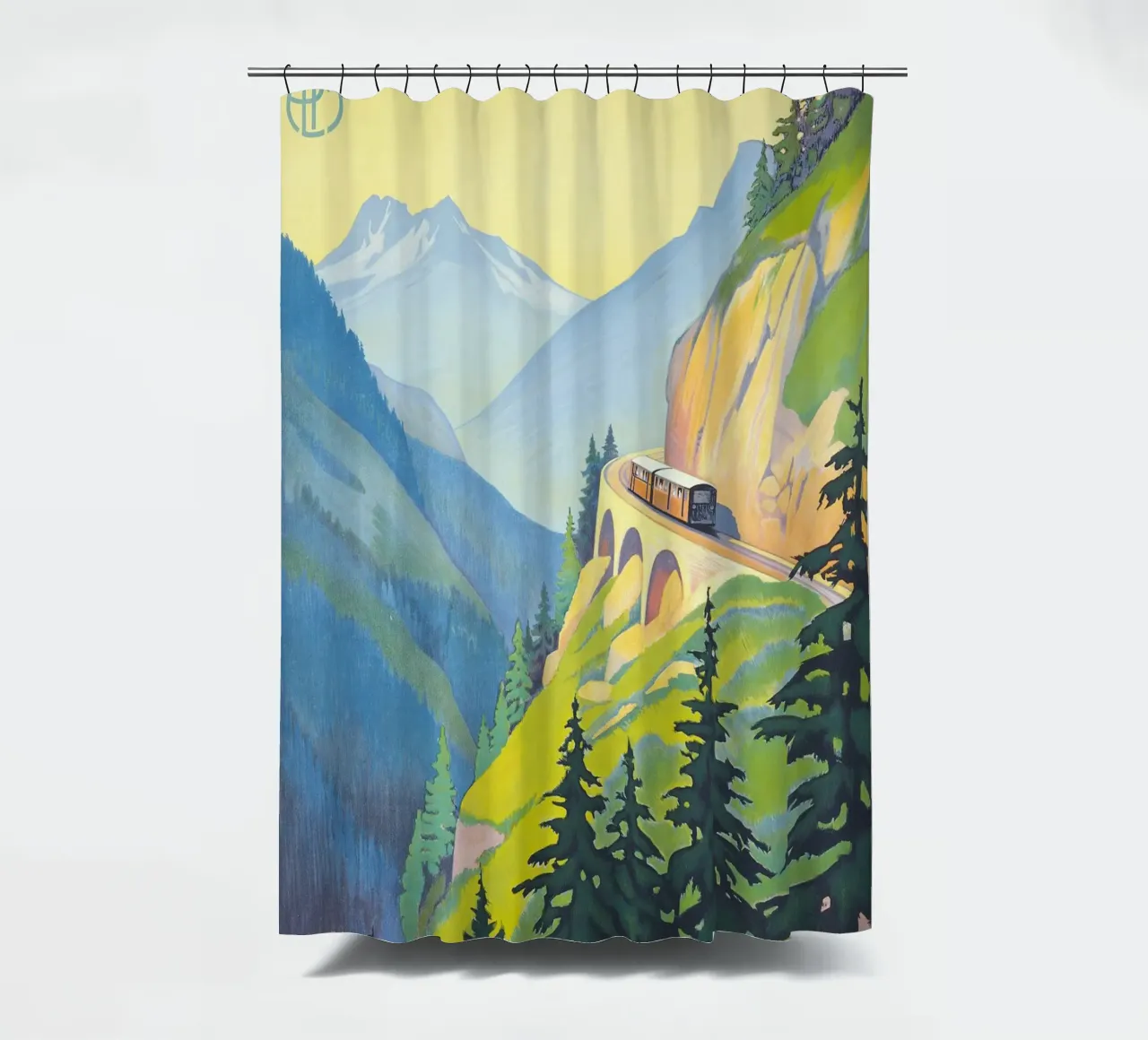 Roger Broders - Chamonix-Martigny tenda da doccia da ARTOTHEK
