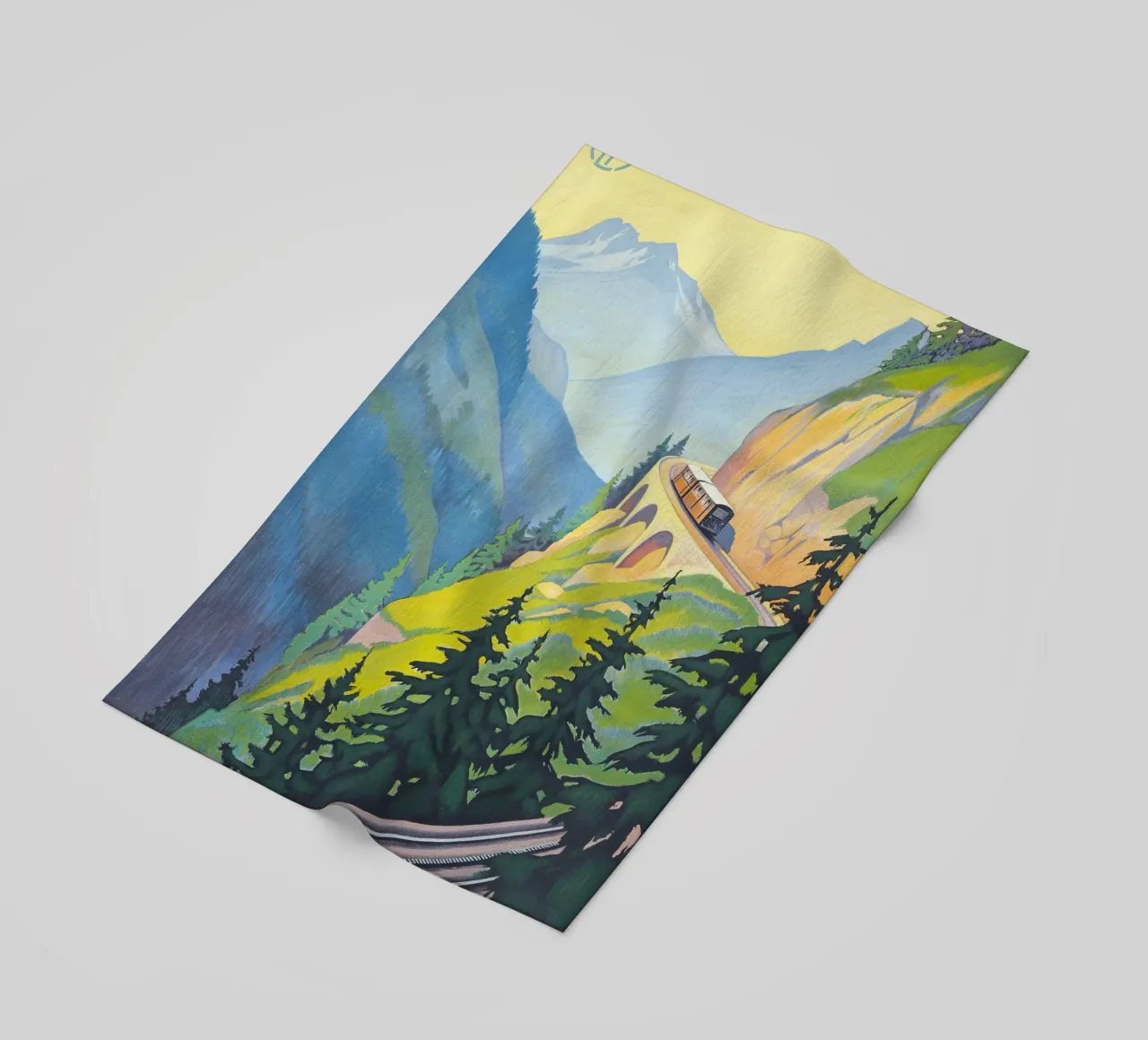 Roger Broders - Chamonix-Martigny telo mare da ARTOTHEK