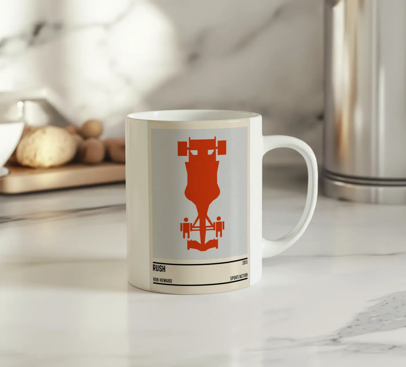 Rush ceramic mug by TheArtstudio