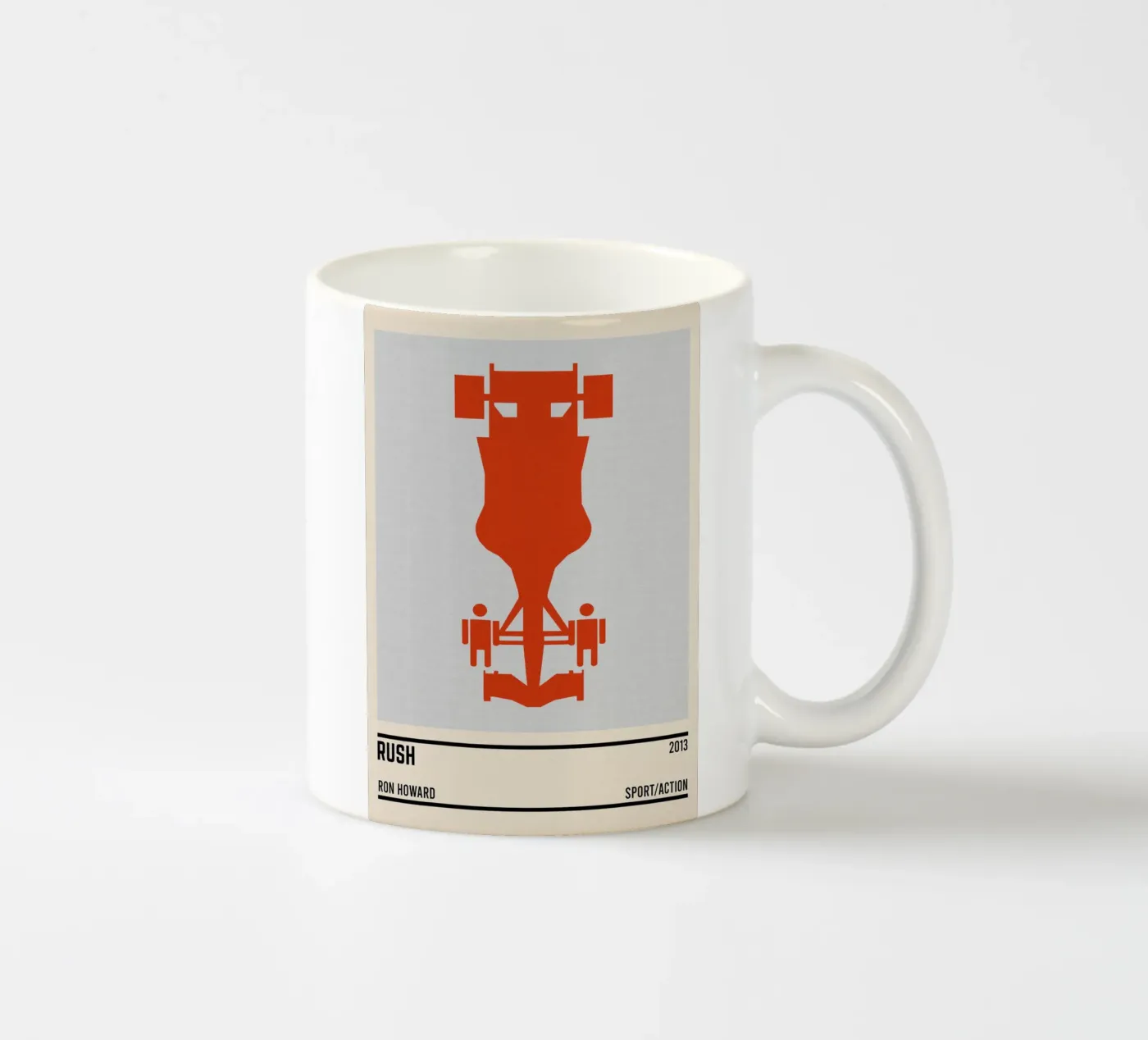 Rush ceramic mug by TheArtstudio