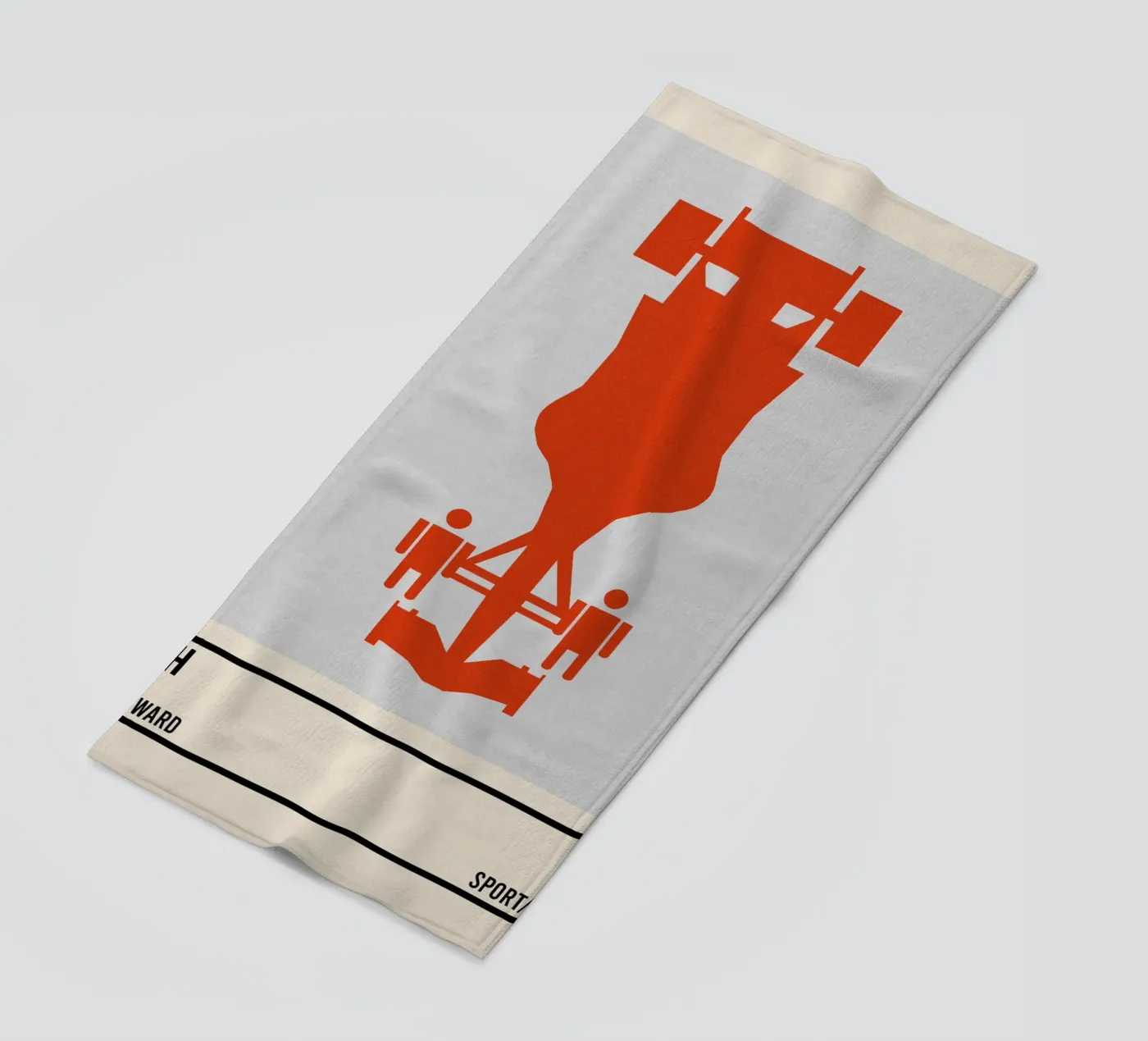 Rush strandhanddoek van TheArtstudio