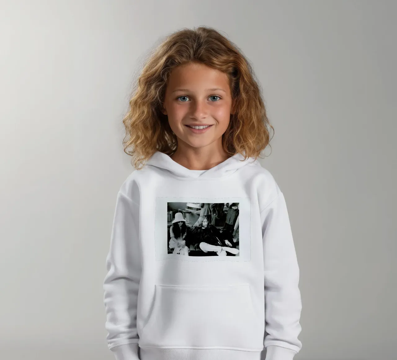 John Lennon and Yoko Ono kids hoodie by Gallery Print and Art Limited