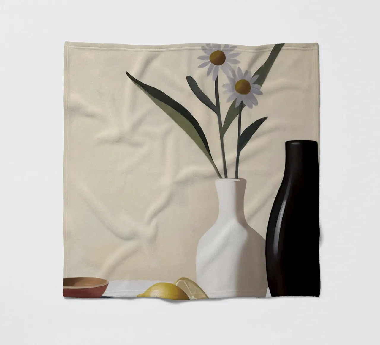 Boho Bella Vita 18 Table 4 coperta in pile da Boho Print Collection
