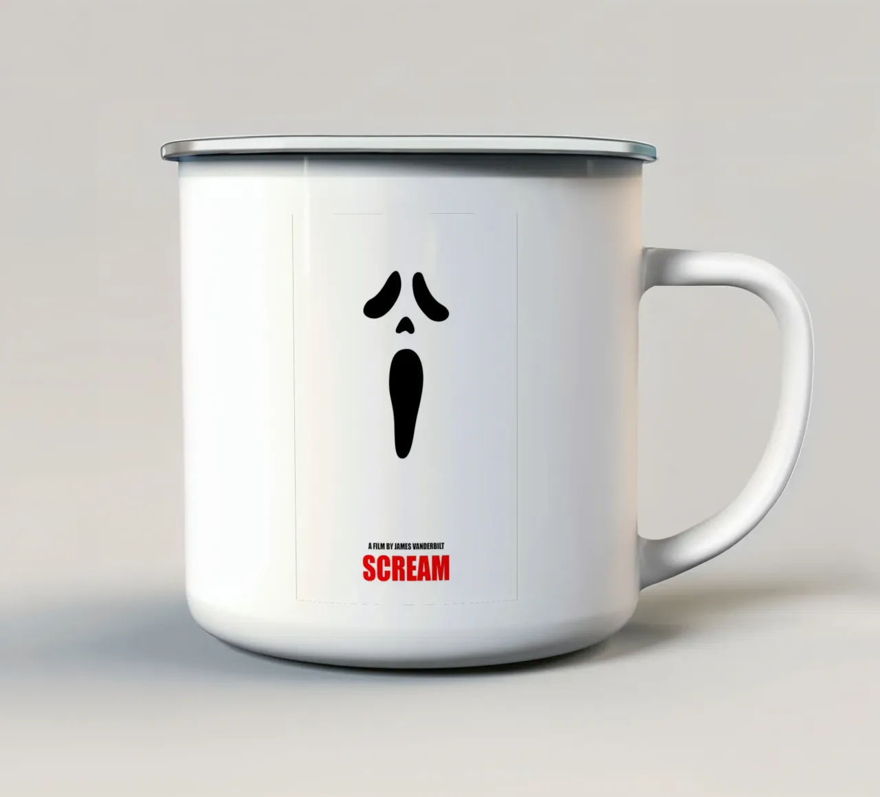 Scream Movie tazza in smalto da TheArtstudio