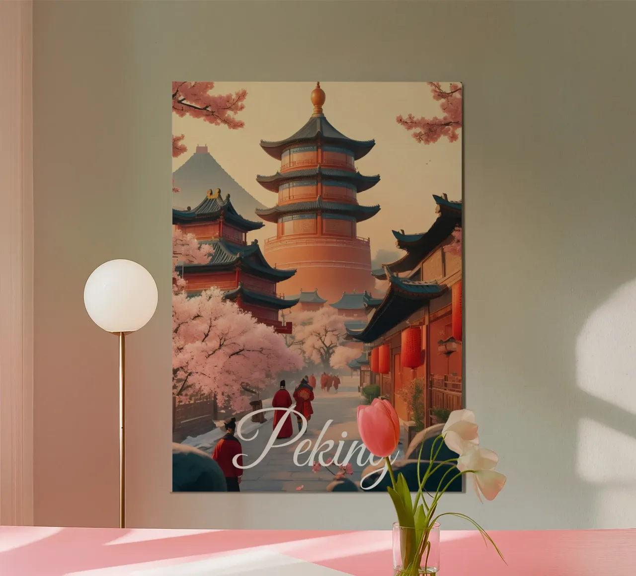 Pechino poster da Charnwood Prints