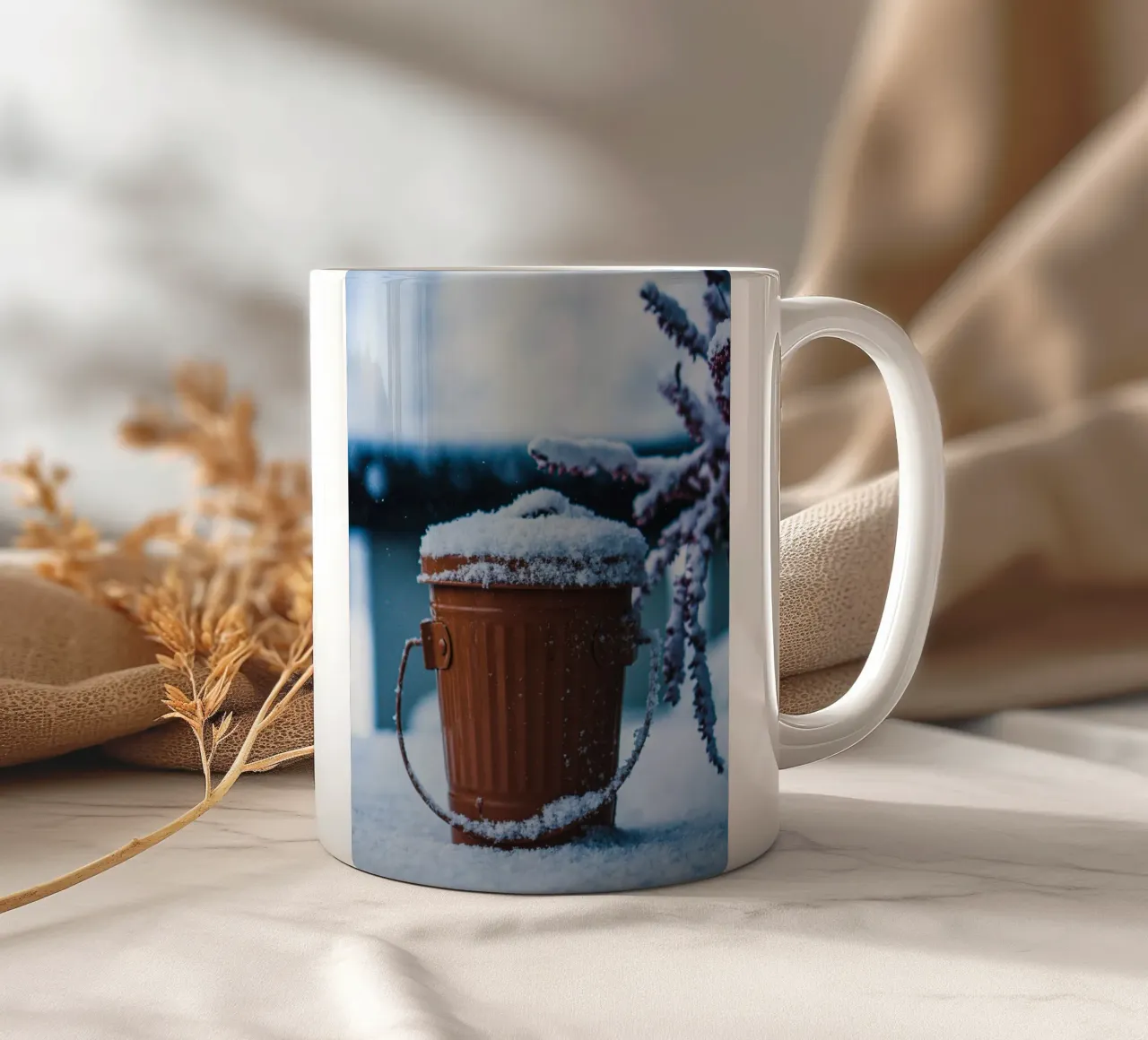 Magia invernale - Eime innevata tazza in ceramica da Whole©